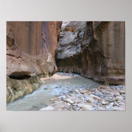 Der Nationalpark Narrows Zion Poster