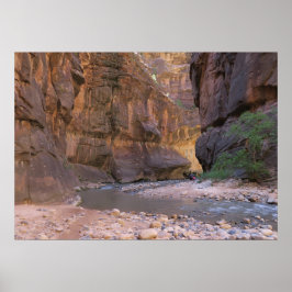 Der Nationalpark Narrows Zion Poster
