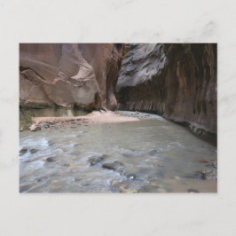 Der Nationalpark Narrows Zion Postkarte