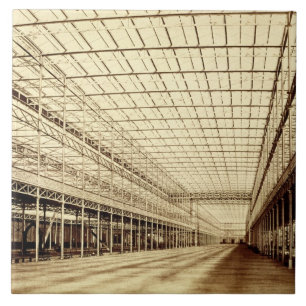 Der Nave am Kristallpalast, Hyde Park, im März Fliese