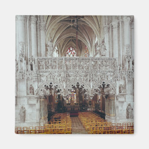 Der Nave und der Innenraum von Eglise Magnet