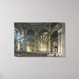 Der Nave von St Paul Kathedrale (Foto) Leinwanddruck