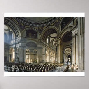 Der Nave von St Paul Kathedrale (Foto) Poster