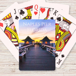 Der Neapel-Pier im Florida-Ozean Spielkarten
