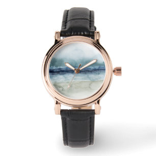 Der Nebel des Seemannes - Küstenlinie Armbanduhr