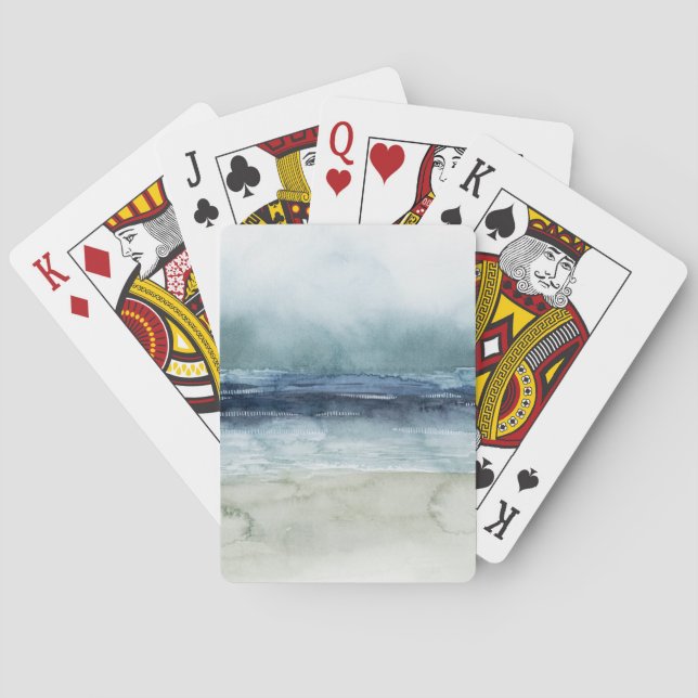 Der Nebel des Seemannes - Küstenlinie Spielkarten (Rückseite)