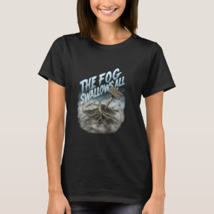Der Nebel verschluckt alles im mysteriösen neblige T-Shirt