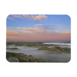 Der Nebel vom Little Missouri liegt im Magnet