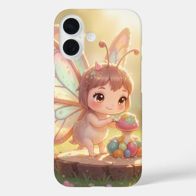 Der Nektarkünstler iPhone 16 Hülle (Rückseite)