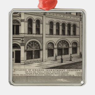 Der Neosho-Investitions-Landkreis, Kansas Ornament Aus Metall