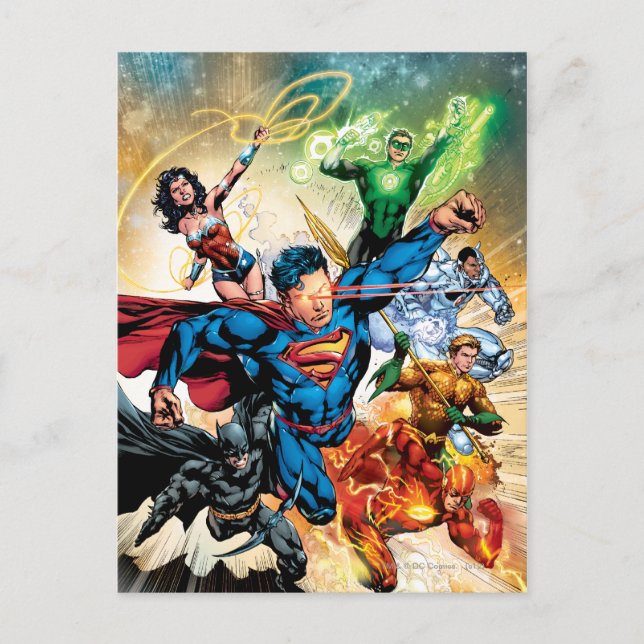 Der neue 52 Cover #2 Postkarte (Vorderseite)