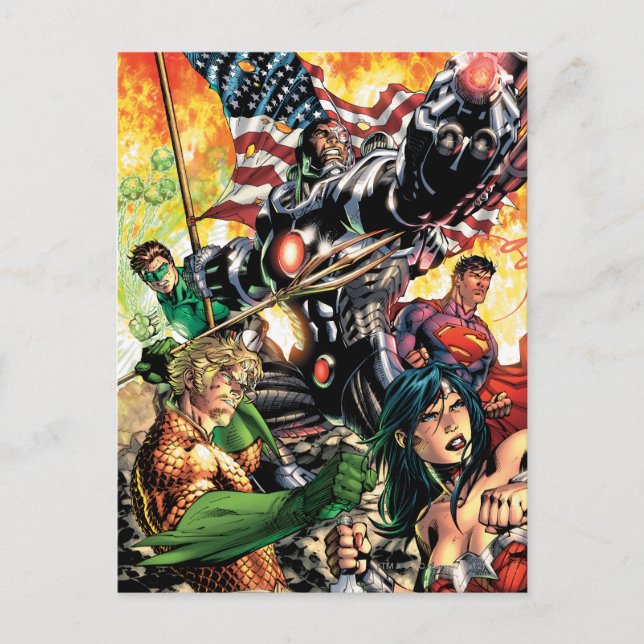 Der neue 52 Cover #5 Postkarte (Vorderseite)