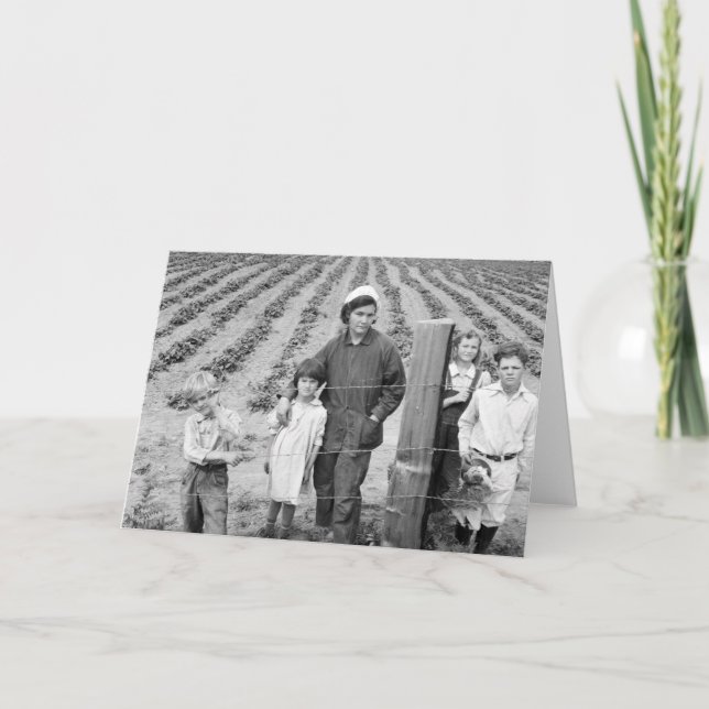 Der neue Bauernhof Arnold-Familie - 1939 Karte (Vorderseite)