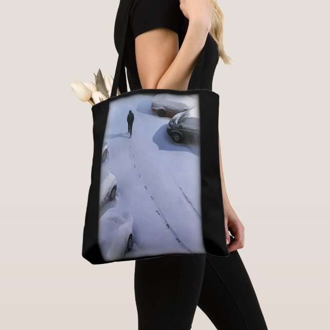 Der neue Schnee Tasche (Von Nahem)