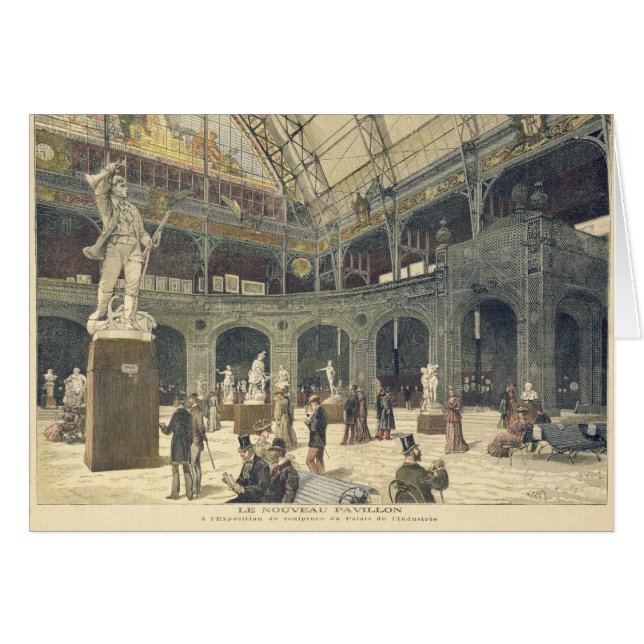 Der neue Skulptur-Pavillon (Vorderseite (Horizontal))