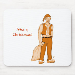 Der neue Weihnachtsmann - Frohe Weihnachten! Mousepad