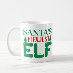 Der neueste Elf des Weihnachtsmanns Kaffeetasse