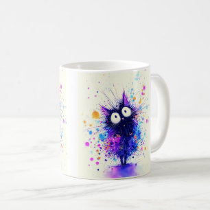 Der neugierige Funke Kaffeetasse