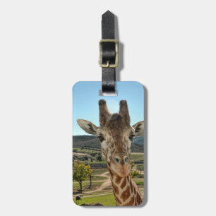 Der neugierige Giraffen-Gepäckanhänger Gepäckanhänger