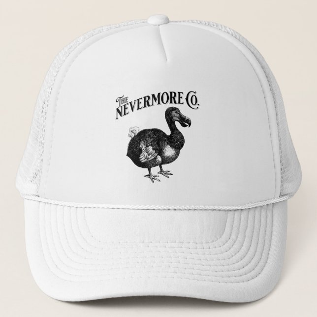 Der Nevermore Dodo Bird Trucker Hat Truckerkappe (Vorderseite)