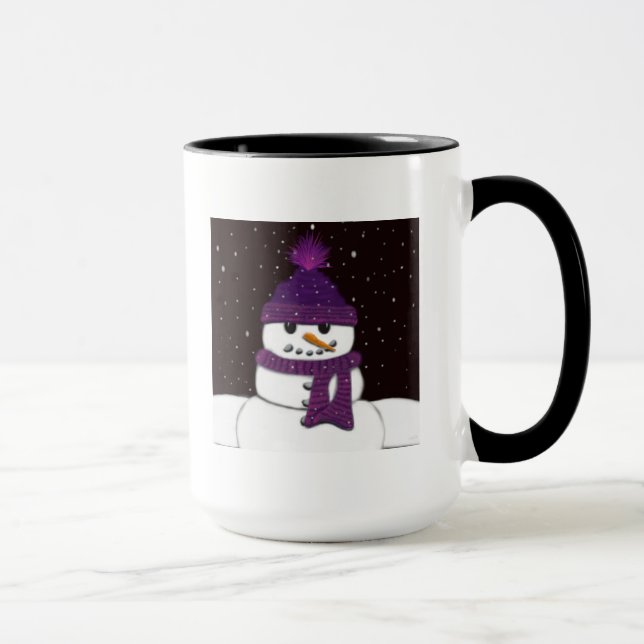 Der Niedliche arsenlose Schneemann Tasse (Rechts)