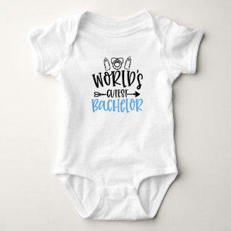 Der Niedliche Bachelor der Welt Baby Strampler