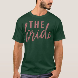 Der Niedliche der Braut Pink-Bridesmaid-Junggeseli T-Shirt