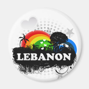 Der niedliche fruchtige Libanon Magnet