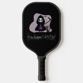 Der niedliche grimmige Sensenmann des Grim Sensenm Pickleball Schläger