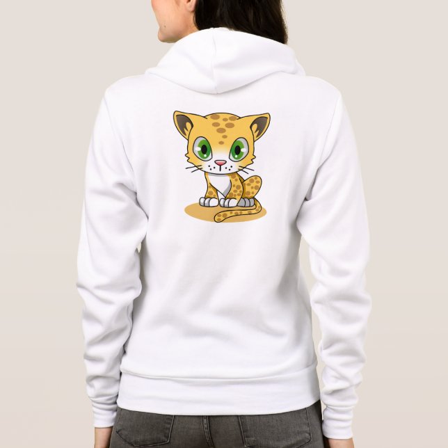 Der niedliche Hoodie der (Rückseite)