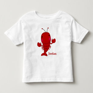 Der niedliche Hummer des Kindes Kleinkind T-shirt
