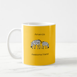 Der Niedliche Kenianer Zebras von phantastisch Fri Kaffeetasse