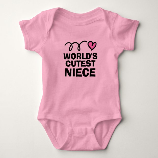 Der Niedliche Kinderbodysuit für niedliche Kinder  Baby Strampler (Vorderseite)