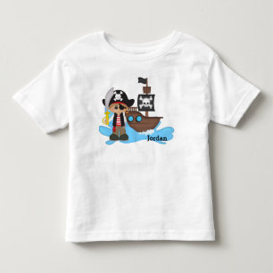 Der Niedliche Piratenjunge des Kindes Kleinkind T-shirt