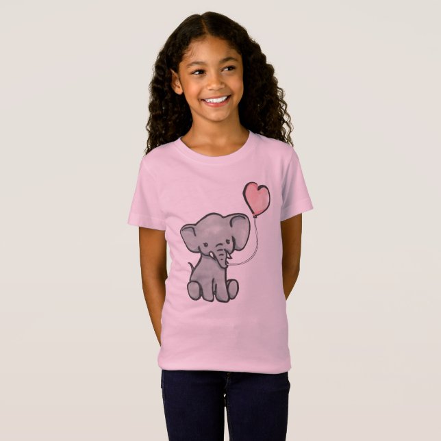 Der niedliche T - Shirt des rosa (Vorne ganz)