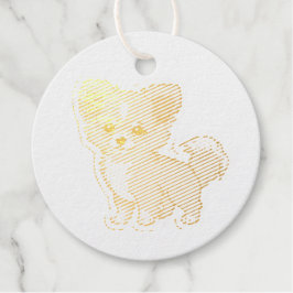 Der niedliche Walderhund 🐾 | Weihnachten in Tahoe Geschenkanhänger