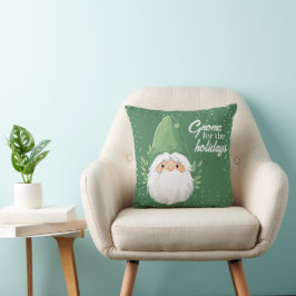 Der niedliche Weihnachtsmann für die Ferien Kissen