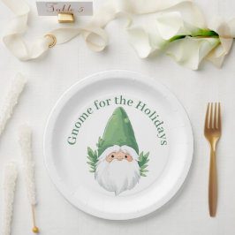 Der niedliche Weihnachtsmann für die Ferien Pappteller