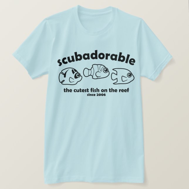 Der Niedlichste Fisch am Riff T-Shirt (Design vorne)