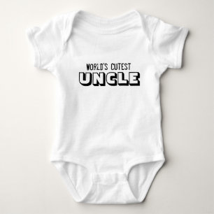 Der niedlichste Onkel T-Shirt der Welt Baby Strampler