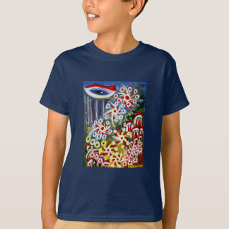 Der Nikolaus heimsucht lustige Festlichkeiten T-Shirt