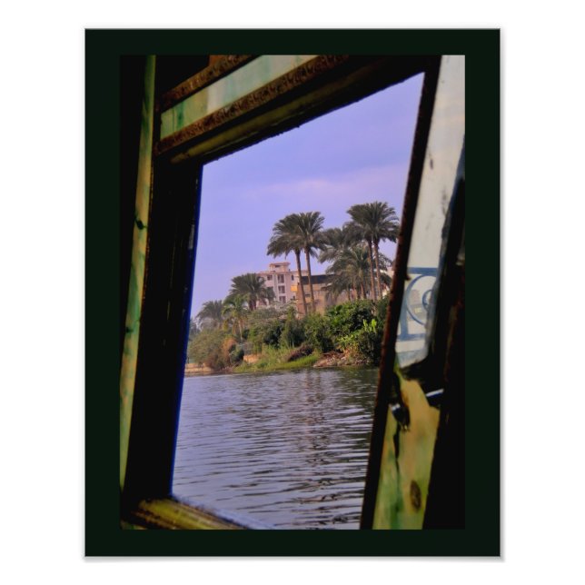 Der Nil Fotodruck (Vorne)