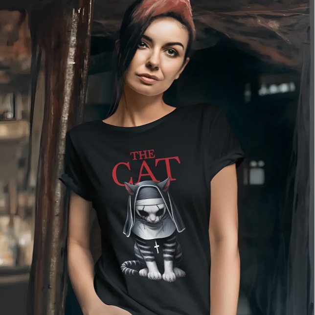 Der Nonnen-Cat-T - Shirt (Von Creator hochgeladen)