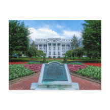 Der Nordeingang der Greenbrier Postkarte