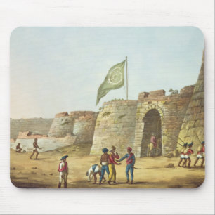 Der Nordeingang in das Fort von Bangalore, Winkel Mousepad