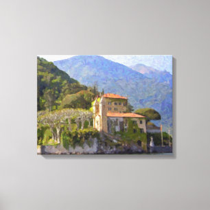 Der Norden eingewickelter Leinwand Italiens
