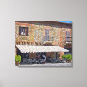 Der Norden eingewickelter Leinwand Italiens