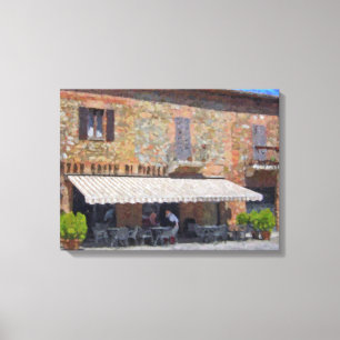 Der Norden eingewickelter Leinwand Italiens