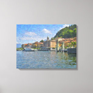 Der Norden eingewickelter Leinwand Italiens