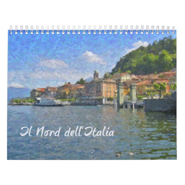 Der Norden Italiens mit seiner schönen Kunst Kalender (Titelbild)